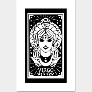 Virgo - Tarot Style Posters and Art